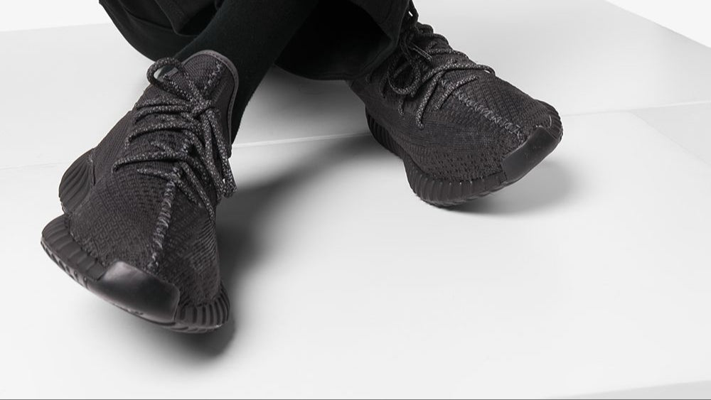 Yeezy Boost 350 v2 Static Black reflective patike - originalni model